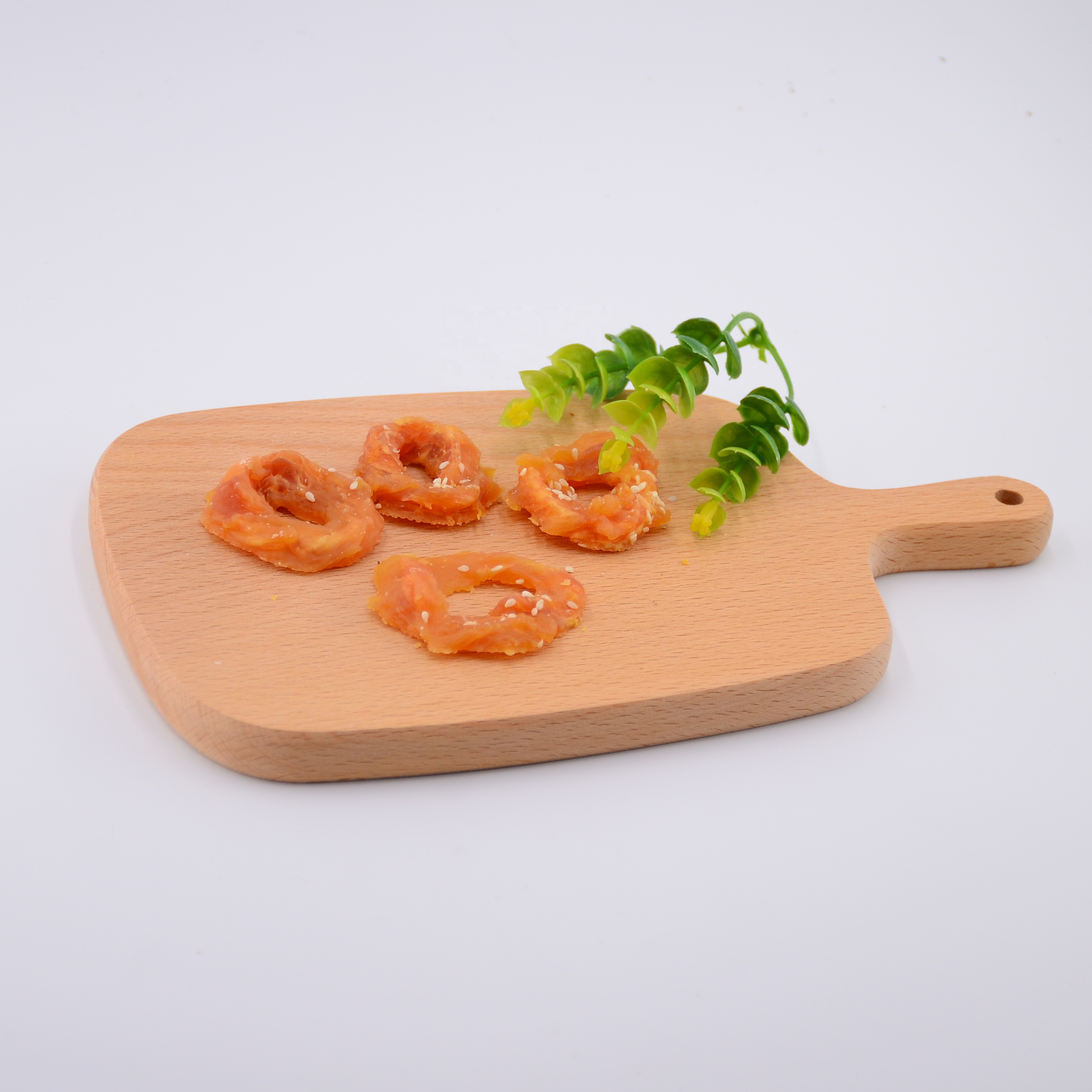 factory directly wholesale duck wrap salmon ring pet food high quality chicken wrap fish ring pet Treats natural dog snacks