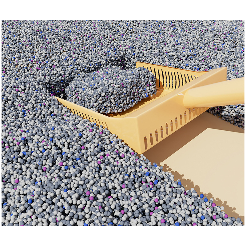 China factory price wholesale bentonite pet litter sand activated carbon adsorption purification 10 litter top tofu cat litter