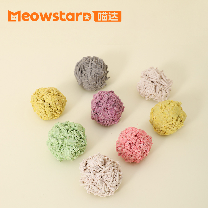 oem custom bulk cat liter natural eco friendly premium 10l plant cat sand Clumping flushable PH health indicator tofu cat litter