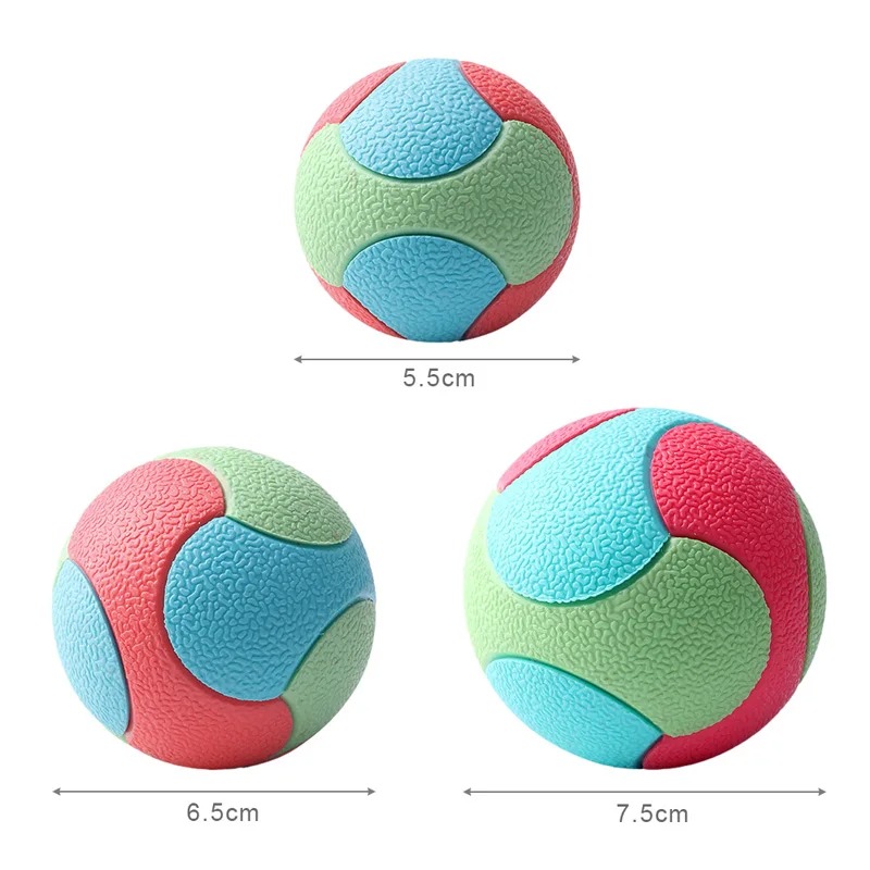 Bite Resistant Bouncy for Small Medium Large Dogs Tooth Cleaning Ball Dog Chew Toys Pet Training Products