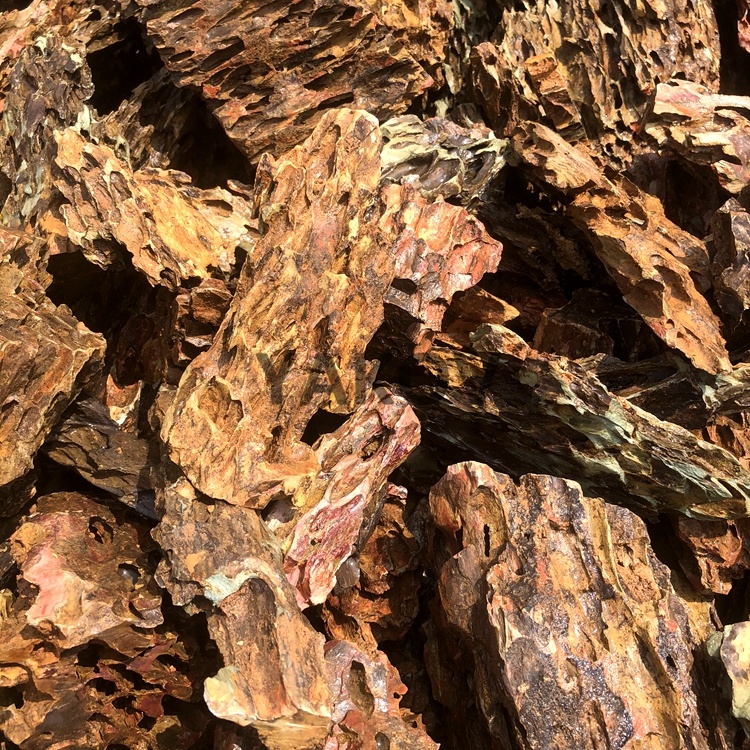 factory supply aquarium decoration brown dragon stone rocks