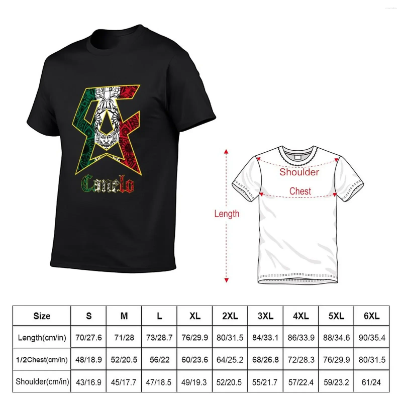 Men's Tank Tops Canelo Boxing Mexican Style Mexico Saul Alvarez Logo Symbol Unisex Shirt T-Shirt Blouse Oversized Fitted T Shirts For Men
