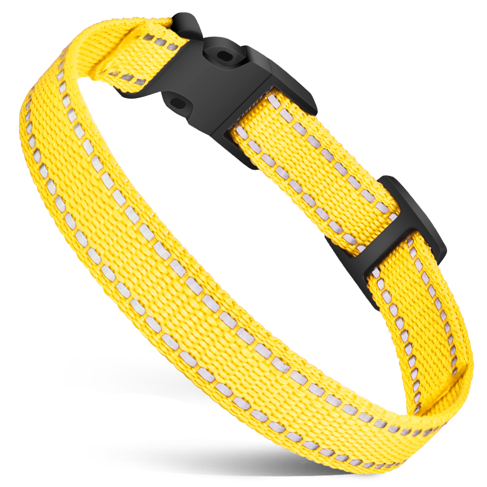 Wholesale Custom Classic Cheap Plastic Recovery Adjustable Pet Collar Nylon Dog Pet Collar Reflective Pets Neck Collar