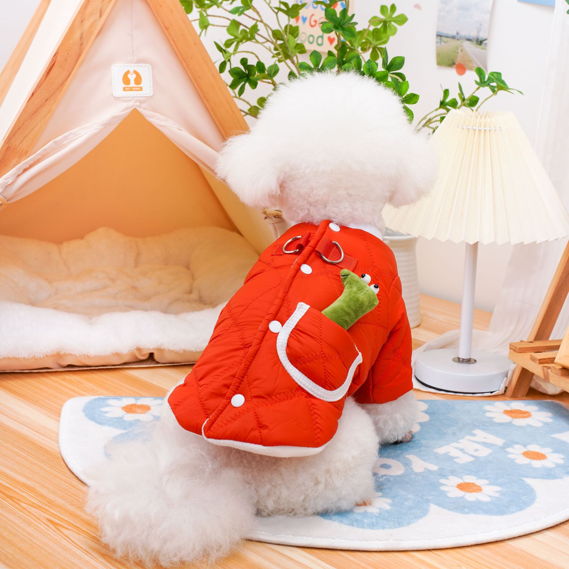 Winter Pet Clothes New Design Cat Sweatshirt Dog Pet Warm Clothes With Pocket