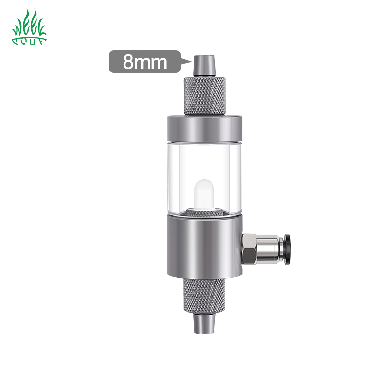Chinese Factory Mini Outside Co2 Diffuser Check Valve 8MM Hose Filter Bucket Aquarium Equipment For Aquatic Plants Tank