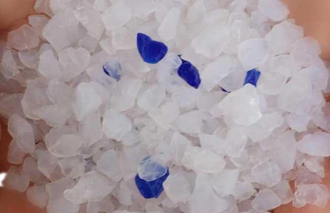 Different sizes Mint fragrance Silica gel cat litter low dust