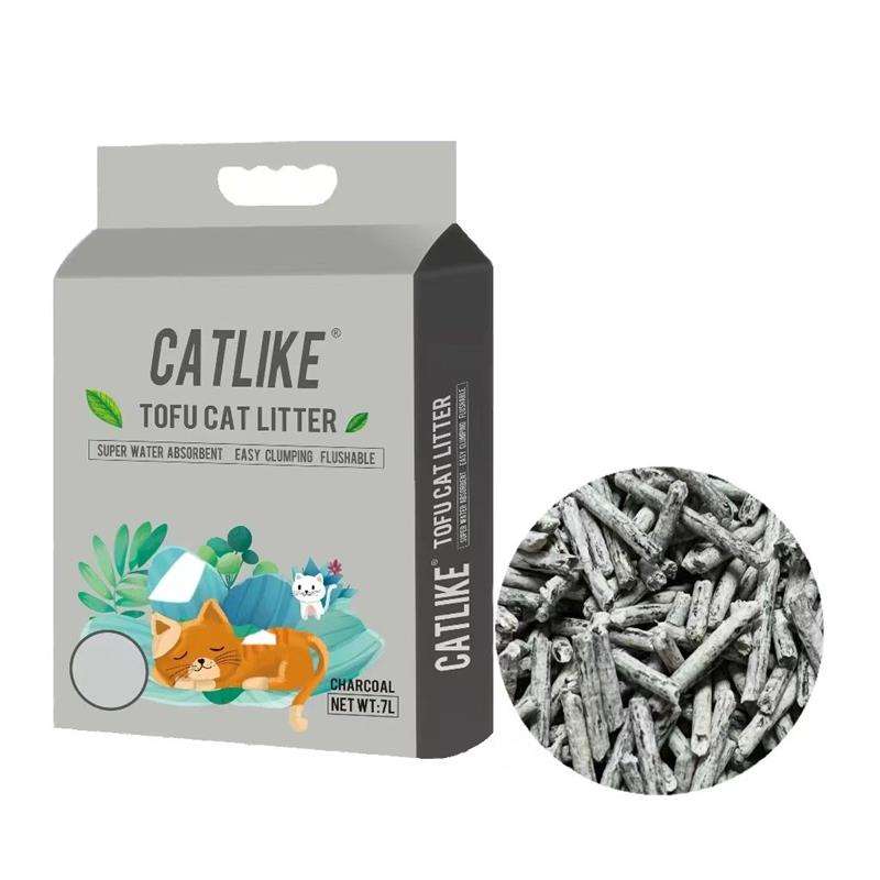 Whisperpet 2-3mm Striped Cat Litter Tofu Mix Quickly Clumping Machine Making Tofu Cat Litter