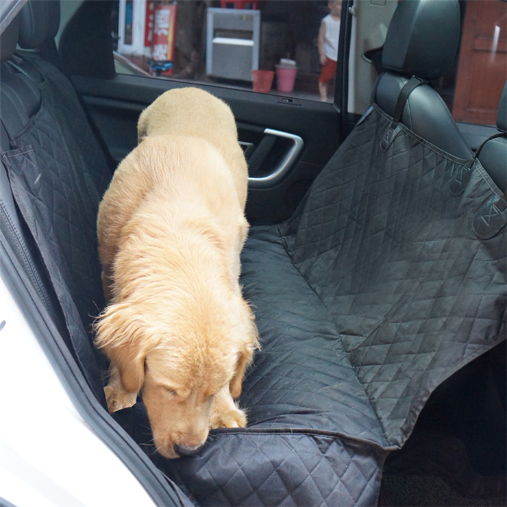 FREE SAMPLE Hot Sale Black Waterproof Non Slip NonSlip Backing Protector Belt Back Seat Medium Small Dogs Pet Car Seat Cover