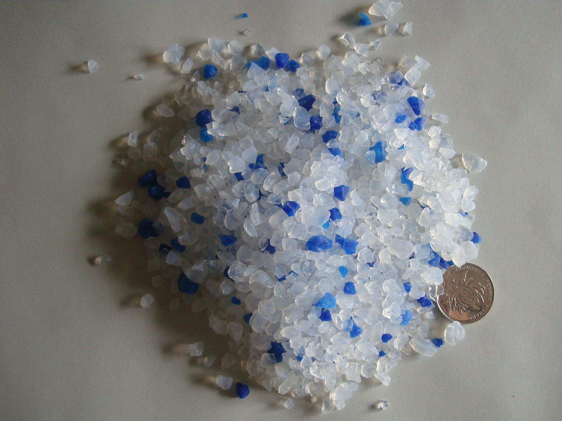 Different sizes Mint fragrance Silica gel cat litter low dust