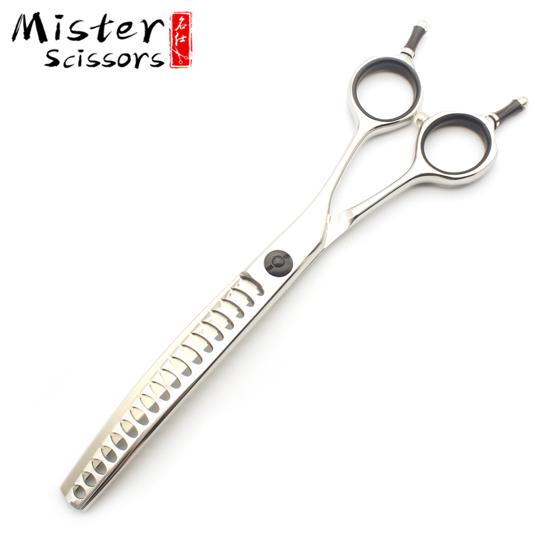 High Quality Curved Grooming Scissors 440C Stainless Steel Pet Shears