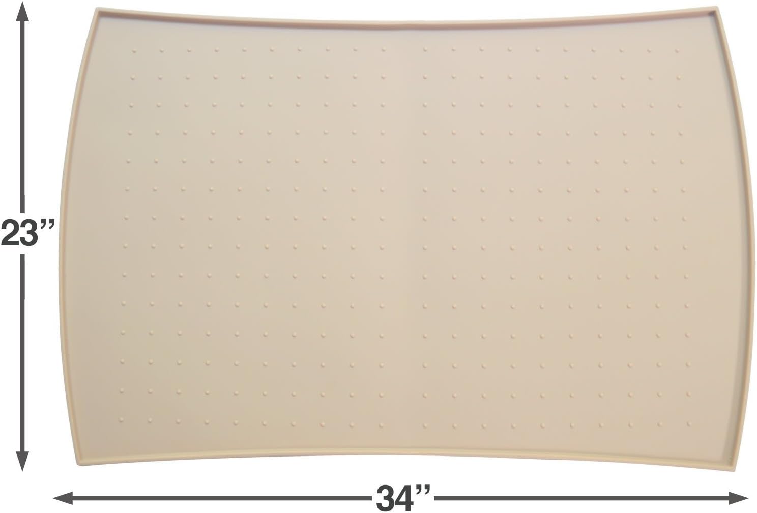 Wholesale Non Stick Silicone Waterproof Pet Bowls Mat Large Size Dog Food Mat