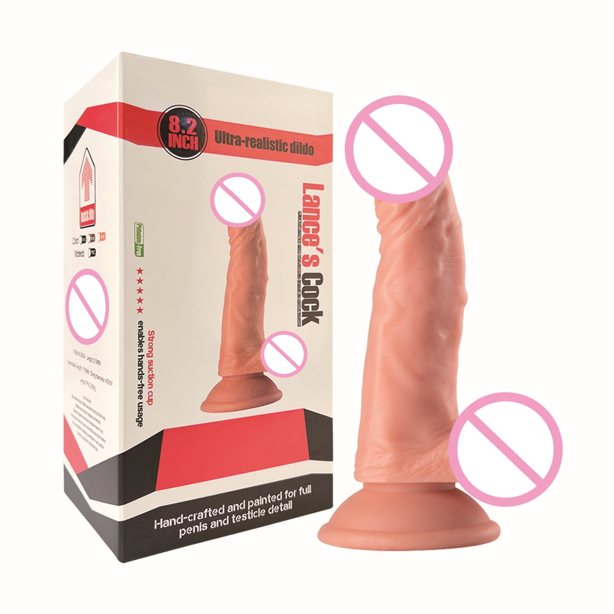 Dildo Huge Sucker Soft for Women Masturbator Female Vagina Massage Anal Plug Sex Product rubber penis