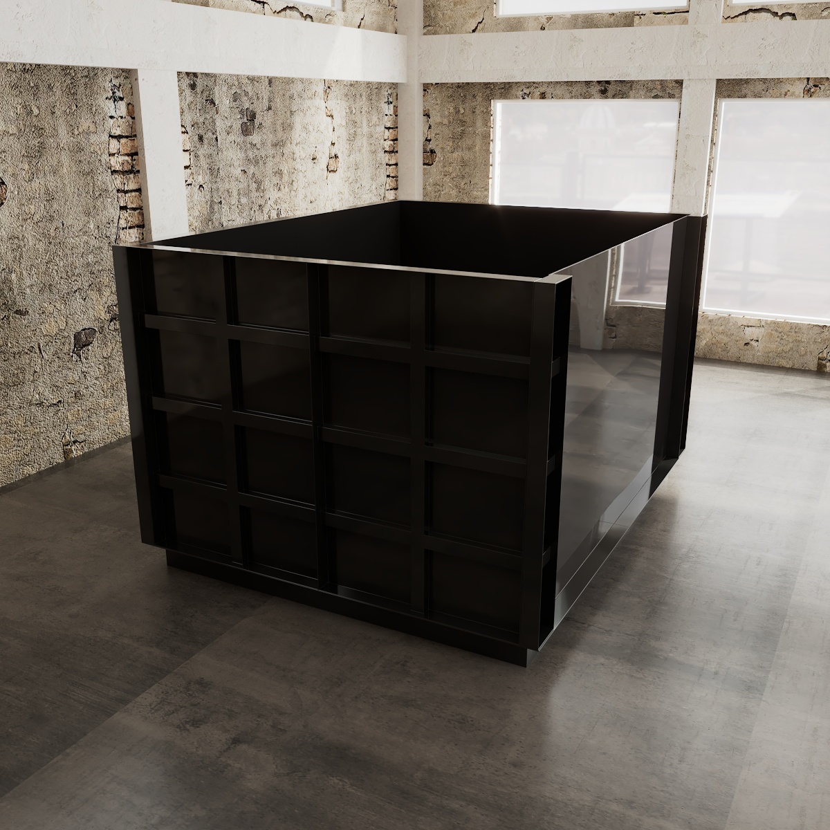fishfrp Factory customization fish tank wholesale large medium and small Floor Standing fiberglass Aquarium Tank Giant Aquariums Beauty