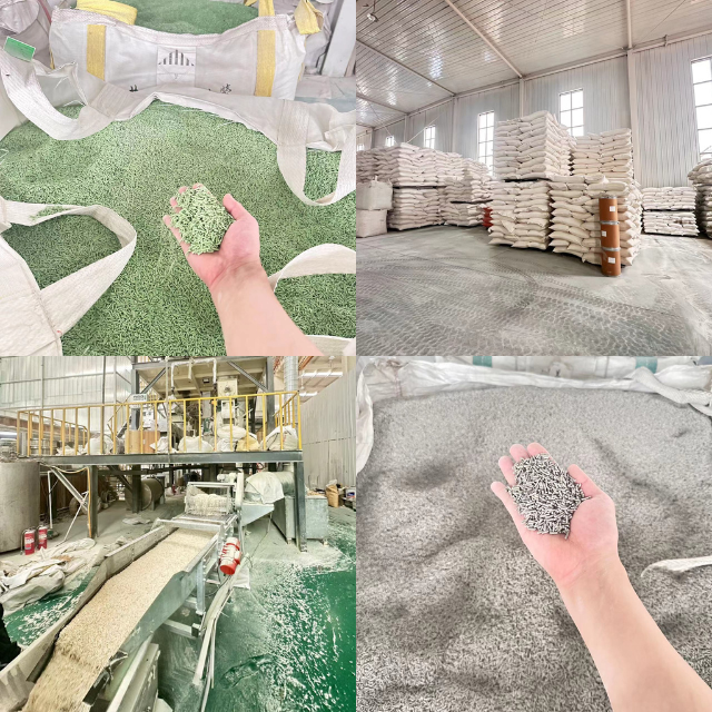 factory 6l 2.5kg 1.5mm 2.0mm cai litter sand for tofu cat litter Cat Tofu Litter