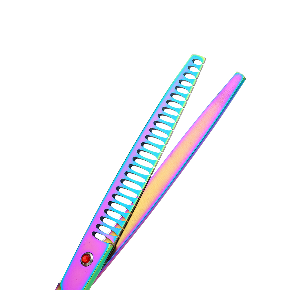 Professional 8-Inch Stainless Steel Pet Grooming Scissors Japan 440C Steel for Cutting Fish Bone Beautiful Purpose