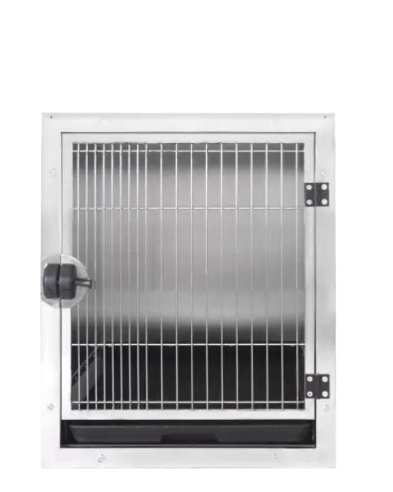 Heavy Duty Large Small Stainless Steel Animal Vet Puppies Pet Dog Kennels Cat Cages Crates Cage Bank For Dogs