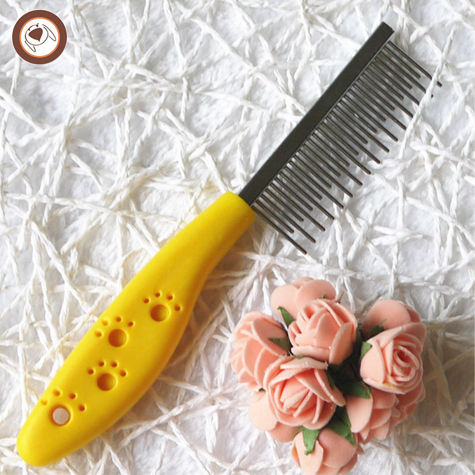 Natural Easy Grooming Tool Detangling Pet Comb for Matted Hair and Detangler