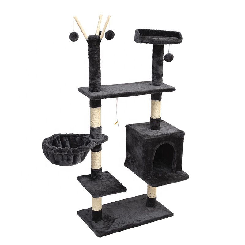 sisal board scratcher post pet toy of cat tree bed cat condo tree 128