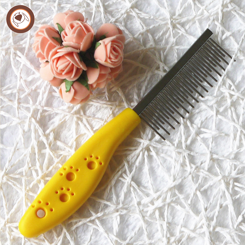 Natural Easy Grooming Tool Detangling Pet Comb for Matted Hair and Detangler