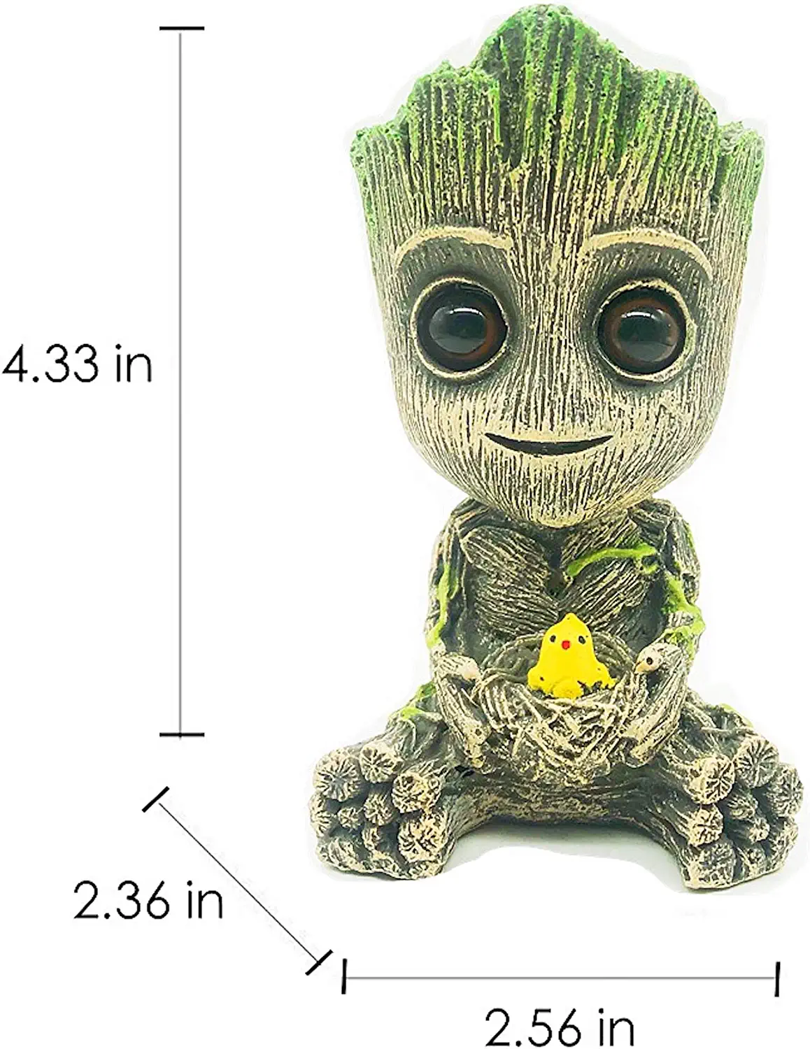 Aquarium Decoration Set Resin Groot Tree Person Fish Tanks Accessories Aquarium Underwater Landscaping Fish Tank Decoration