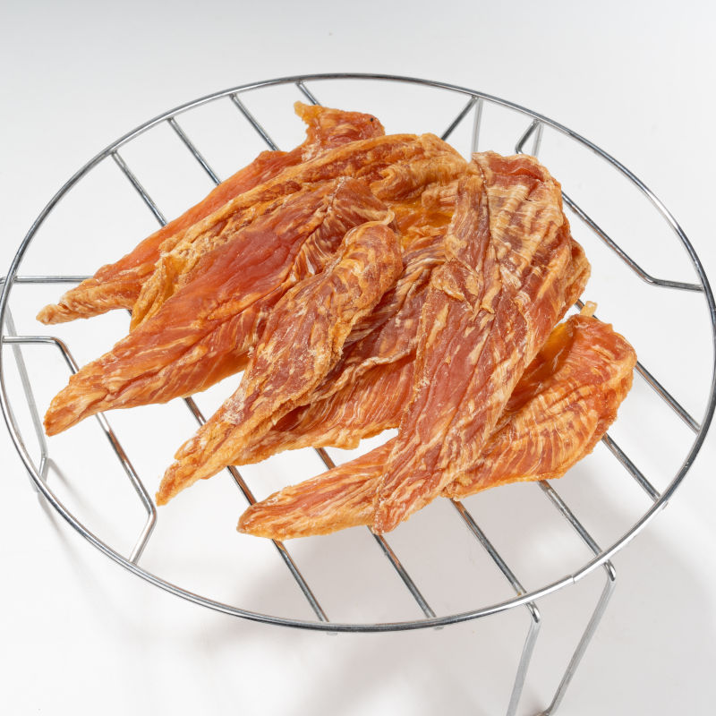 Pet snacks wholesale high-quality healthy low-fat snacks additive-free natural chicken breast jerky