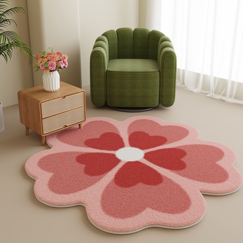 Round Carpet Living Room Dirty Resistant Easy Care Maiden Bedroom Carpet Study Swivel Chair Floor Mat Dresser Non-Slip Pad M260207