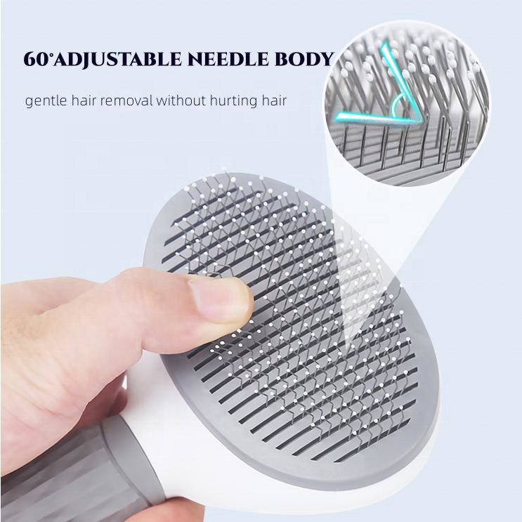 OF 2023 New Design Pet Hair Remover Tool Comb Dog Cat Hair Removal Grooming Cleaner