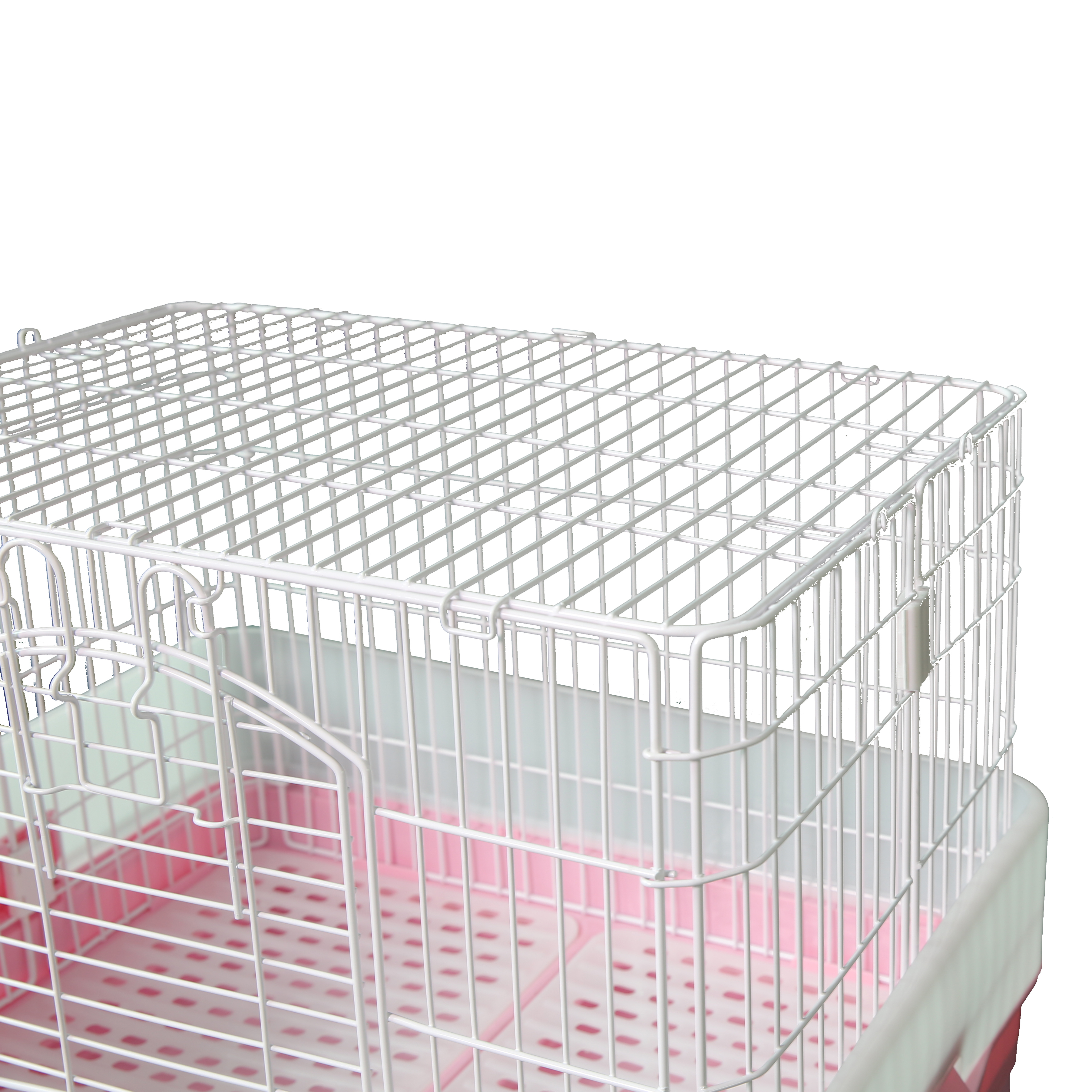 R65, wire plastic Rabbit cage,with anti spill