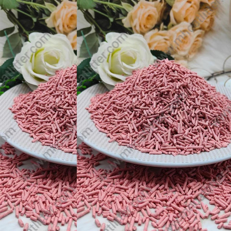 Newest Design Top Quality Milk/Green tea/ Peach Scented 7lt Tofu Cat Litter Pellet