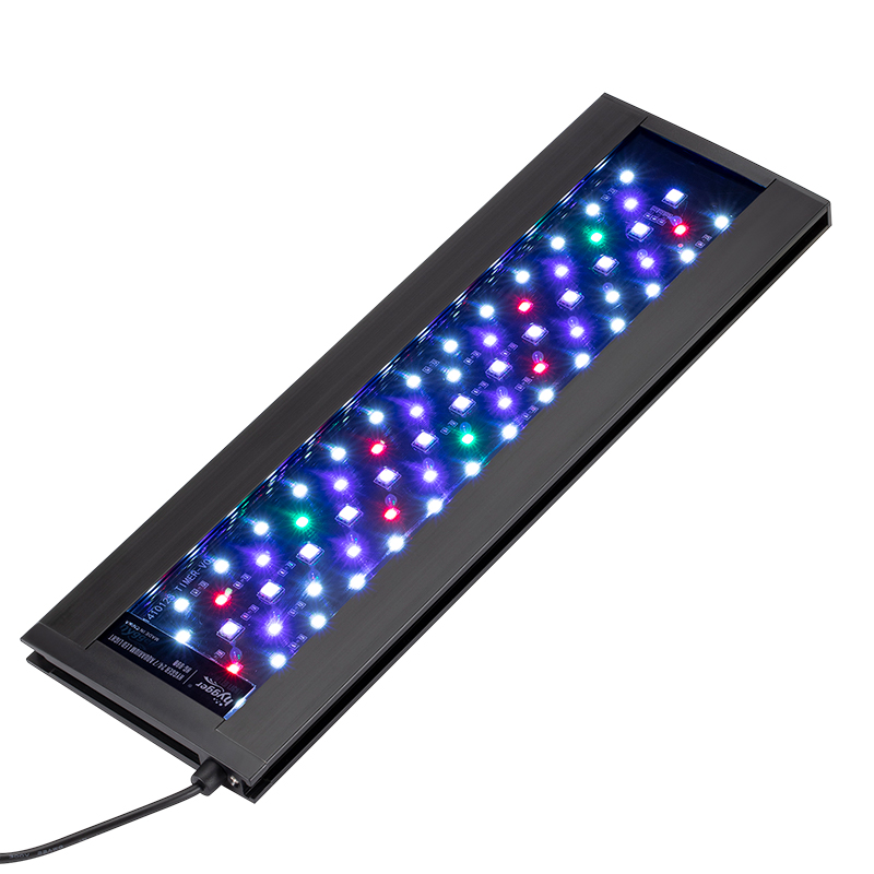 hygger Aquarium Lights 24/7 Full Spectrum Reef Aquarium Lights Clip LED Lamp for Aquarium Cabinet