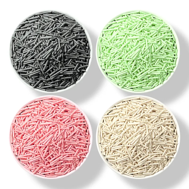 Wholesale Natural Strong Water Absorption Plant-Based 100% Sustainable Natural Flushable And Extra Clumping Tofu Cat Litter Sand
