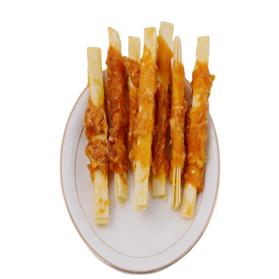 duck wrap fish Wholesale High Quality salmon with chicken Promotional dog snacks for dogs natural dog treats