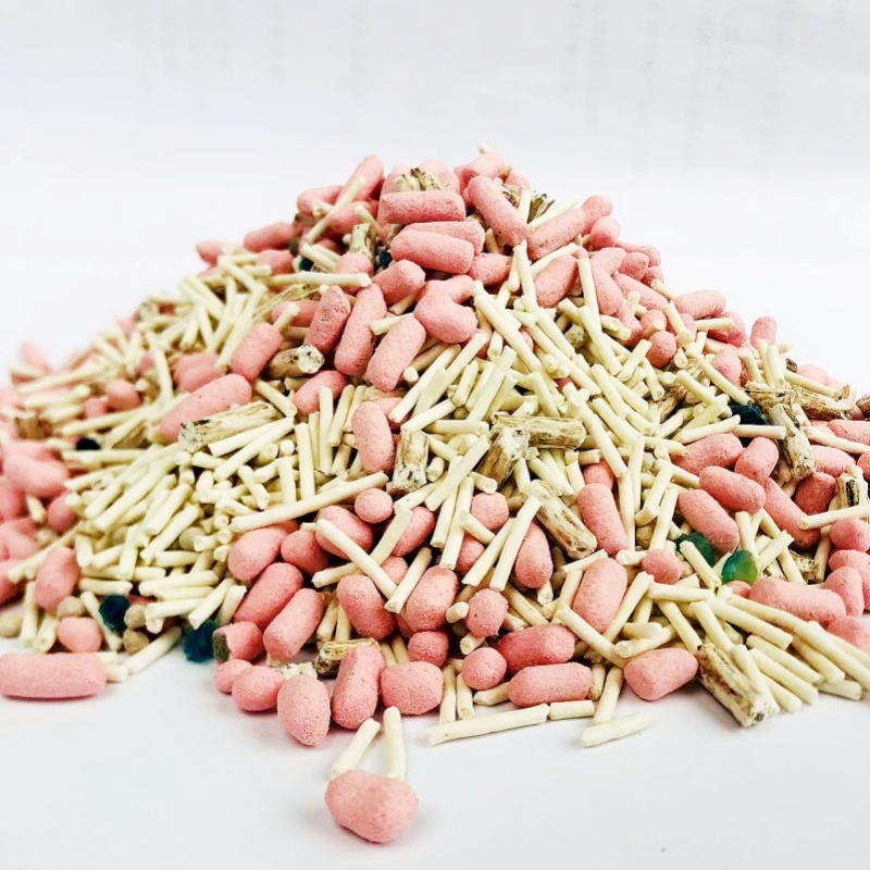 Customizable Mixed Polymer Cat Sand Degradable Dust-free Clumping Mixed Tofu SAP Cat Litter