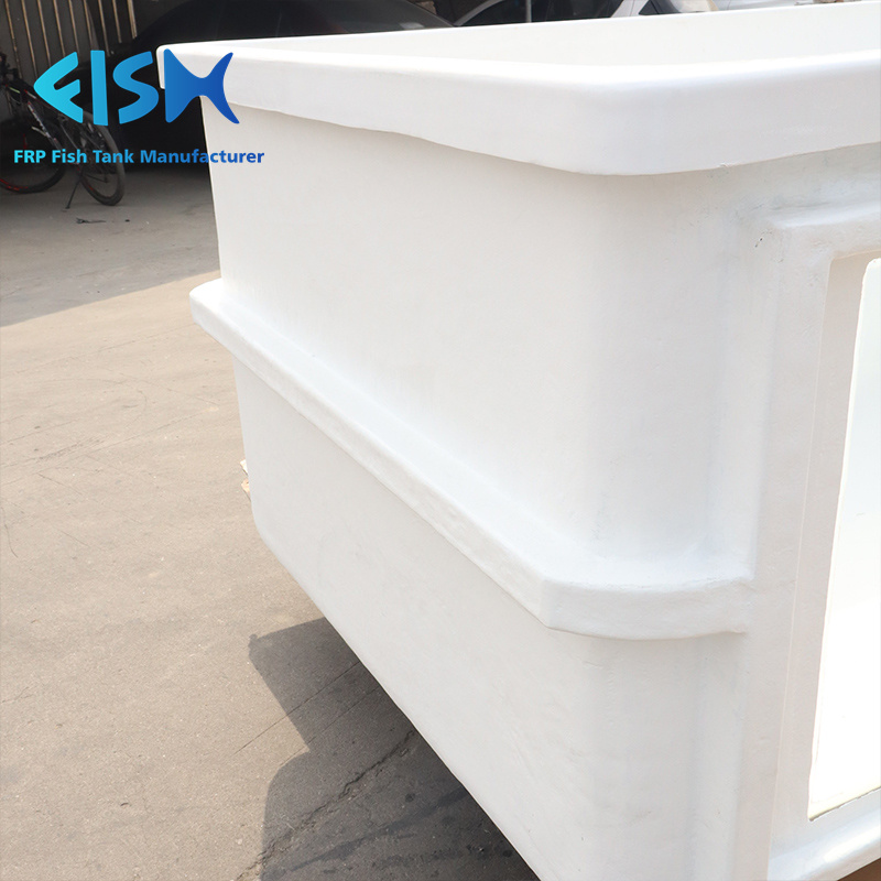 fishfrp 2023 custom blue white black fiberglass frp fish turtle shrimp reptile farming aquaponics aquaculture pond tank