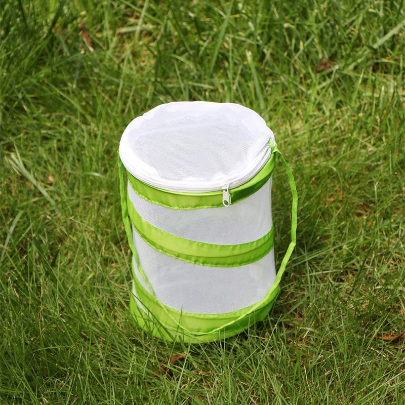 Mini Pop-up Insect Mesh Cage Butterfly Habitat Cage for Indoor Outdoor
