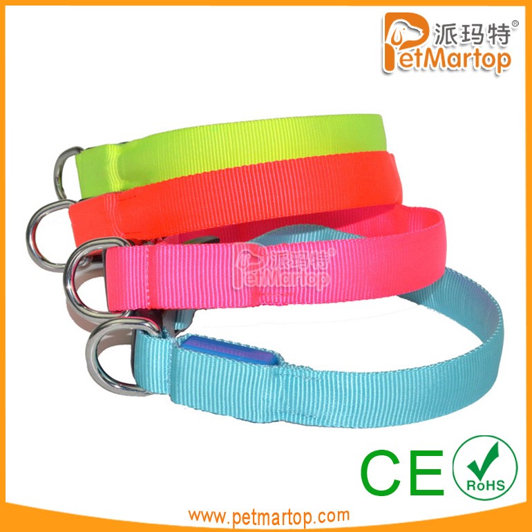 Pet Suppliers Hot Selling Durable Battery Luminous LED Dog Collar