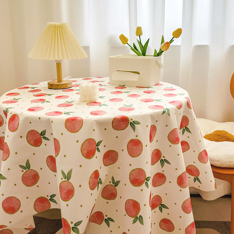 Pastoral Tablecloth Ins Wind Small Fresh Student Desk Cloth Decorative Dining Table Cloth Coffee Table Mat Stall Cloth Wholesale