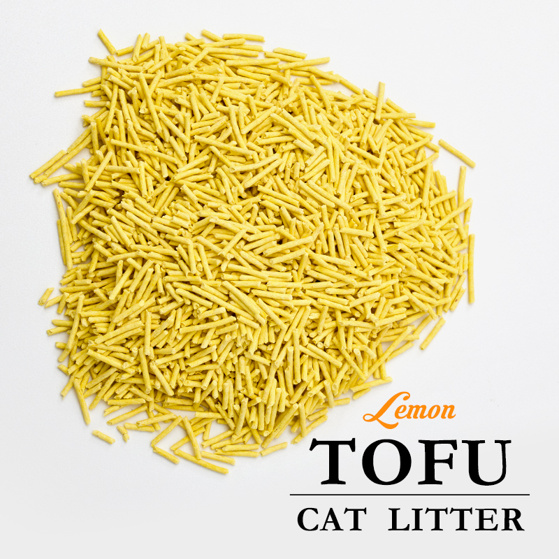 Natural Fast Clumping Biodegradable arena para gato Clumping Soybean Flushable Plant cat Litter sand