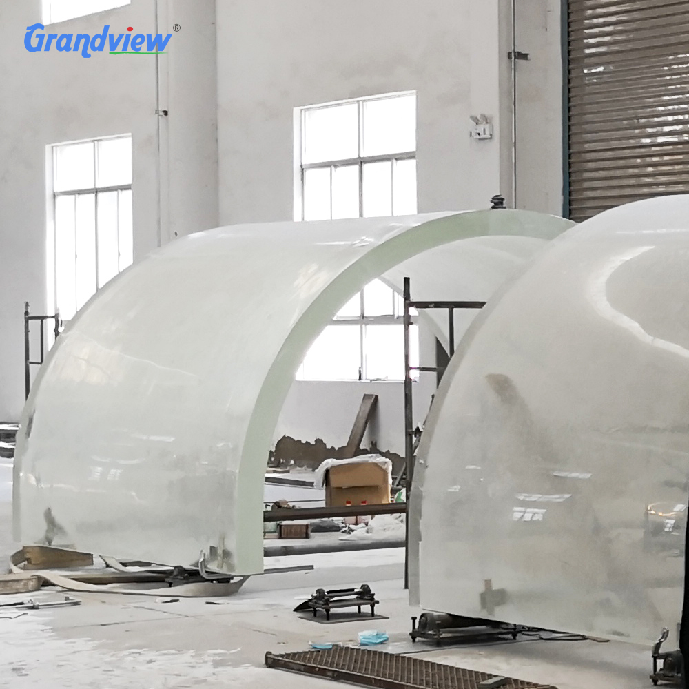 Factory directly sale customized available aquarium under water tunnel curved thick acrylic sheet