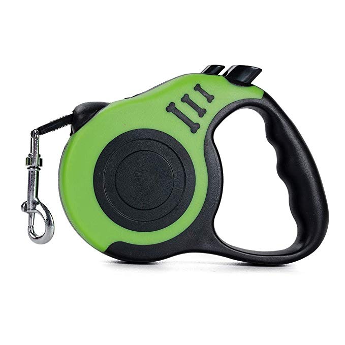 Bone Logo Retractable for travel with Small and Medium Dogs Never Twisted Dog Leash