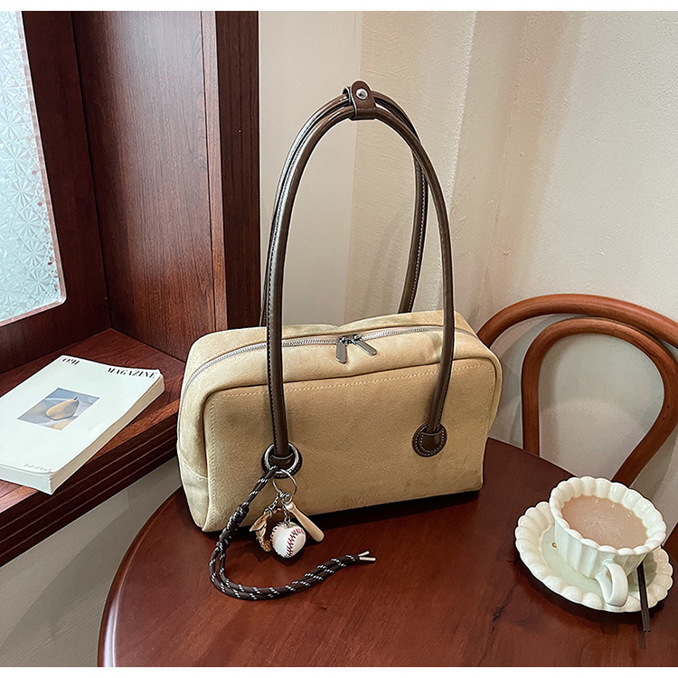This Year's Popular For Bags Handbags Women Large Capacity New Autumn And Winter Frosted Shoulder Pillow Bag Designer