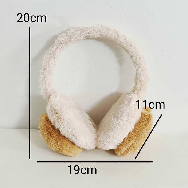 Cute Plush Cybara Earmuffs Warmer Ear Cover For Women Men Winter Warm Earfls Outdoor Cold Protection Cycling Ear-MuffsXJ241126