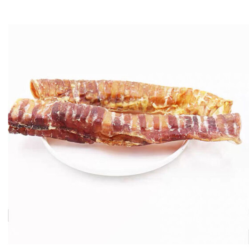 Factory supply wholesale beef trachea grind and clean dog treats