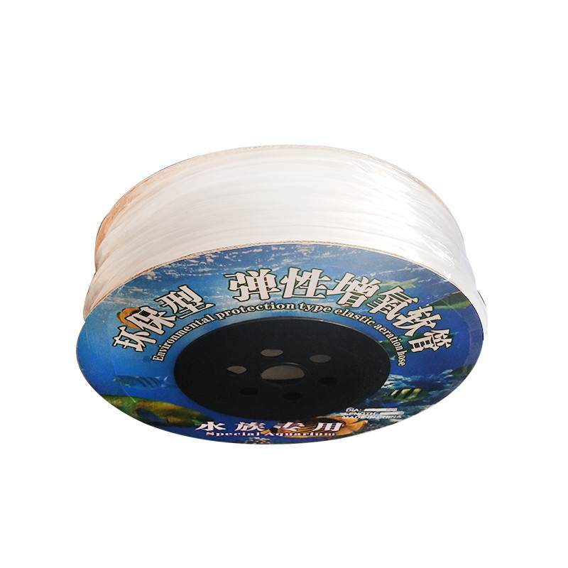 Wholesale aquarium accessories quality 4*6mm pvc air hose hardcover 100m silicone air pump pipe aquarium bubble stone hose