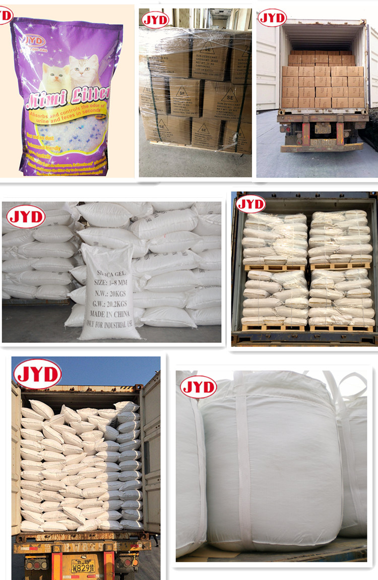 4-8mm 6-8mm OEM Pet Supplies Dust Free Clean Up Products Crystal Silica Gel Cat Litter