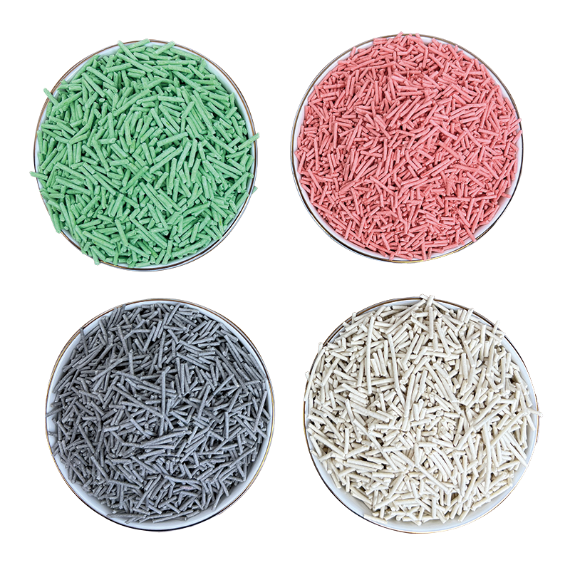 Wholesale factory cat litter Tofu Cat Litter Sand 6L Plant Degradable in Stock with 5 Flavors