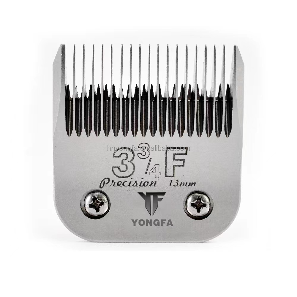 3-Pack Professional High Carbon Steel Ceramic Blade Clipper Blades 10# Replacement Trimmer Clipper Blades Pet Grooming Products