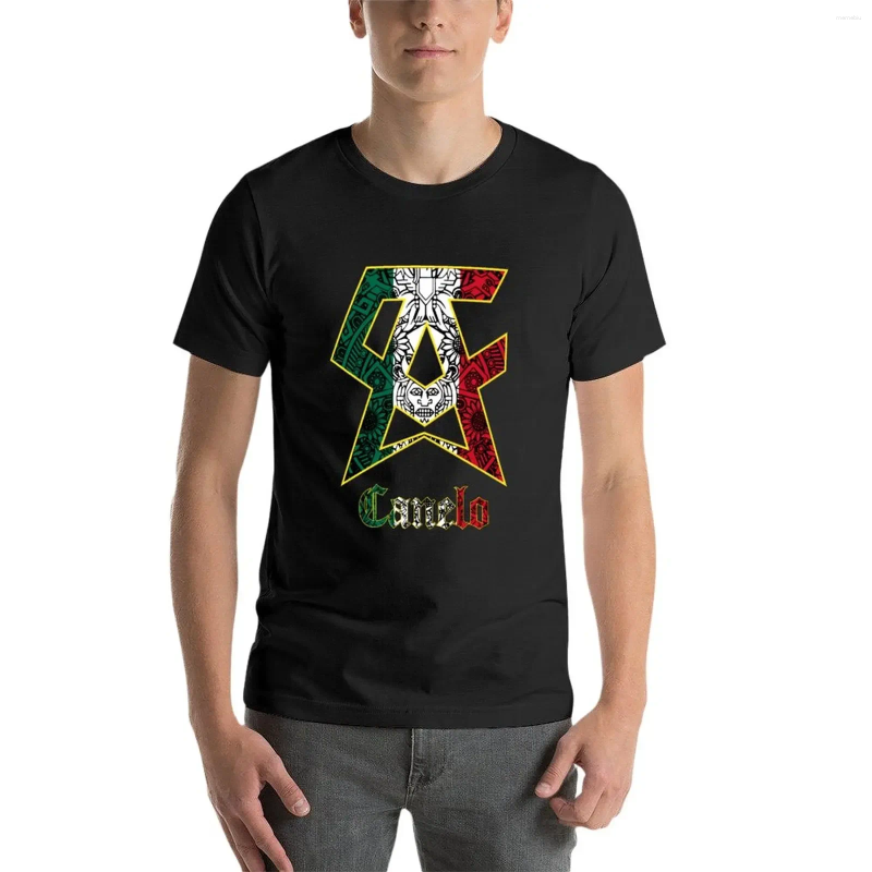 Men's Tank Tops Canelo Boxing Mexican Style Mexico Saul Alvarez Logo Symbol Unisex Shirt T-Shirt Blouse Oversized Fitted T Shirts For Men