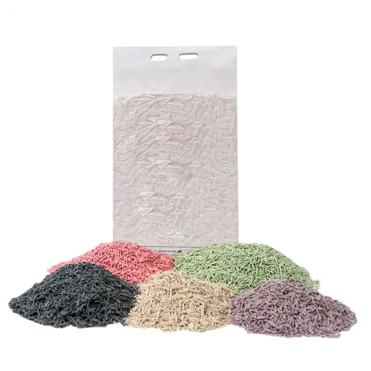Chinese Factories Wholesale Cheaply Pet Natural Tofu Cat Litter More Comfortable To Use 10kg 12 Liters Tofu Cat Litter