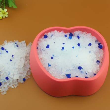 Crystal Silicone Cat Litter Silicone Colored Particles Non-clumping Absorbing Odor Water Lavender